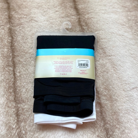 2 for $26 Faded Glory Girl’s Underskirt Panty Classic in White/Black M ( 8 ) - Picture 2 of 3